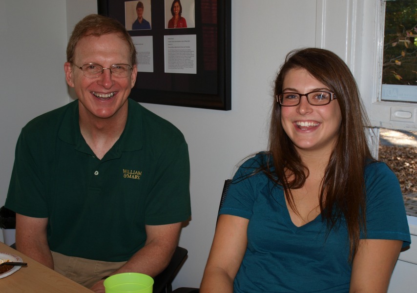 Olivia Jebb '16 with her dad